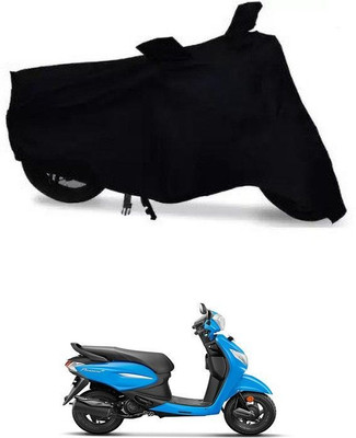DeepShakshi AUTOMOTIVE Waterproof Two Wheeler Cover for Hero(Pleasure+ 110, Black)