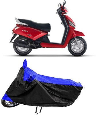 Mdstar Waterproof Two Wheeler Cover for Mahindra(Gusto 125, Blue)