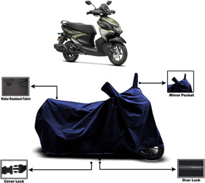 AASHTIK MART Two Wheeler Cover for Yamaha(Ray-ZR 125FI, Blue)
