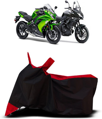 VESMEI Two Wheeler Cover for Kawasaki(Versys 650 BS6, Red)