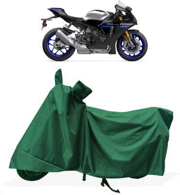 Tricway Two Wheeler Cover for Yamaha(YZF R1 M, Green)