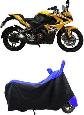 Coxtor Waterproof Two Wheeler Cover for Bajaj(Pulsar SS400 BS6, Blue)