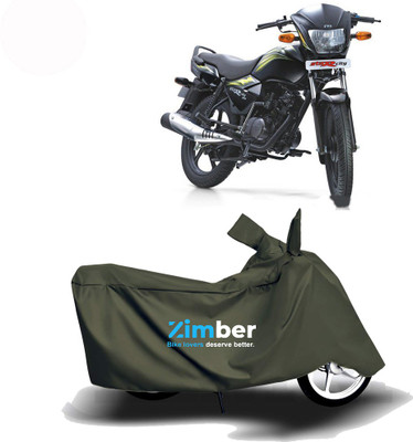 APNEK Two Wheeler Cover for TVS(Star City, Green)