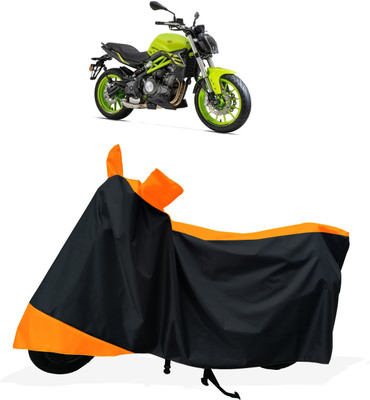 Tricway Two Wheeler Cover for Benelli(302 S, Orange)