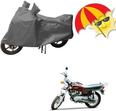 MMSSTAR Waterproof Two Wheeler Cover for Yamaha(RX 100, Grey)