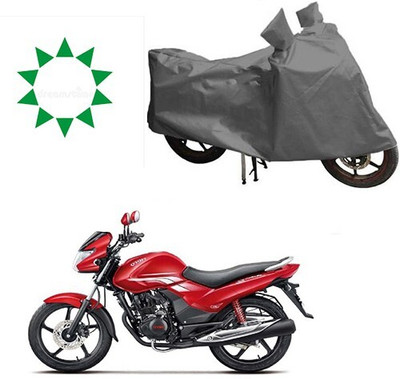 DeepShakshi AUTOMOTIVE Waterproof Two Wheeler Cover for Hero(Achiever, Grey)
