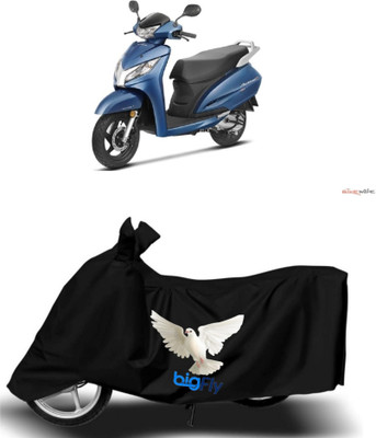 BigFly Two Wheeler Cover for Honda(Activa 125, Black)