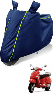 MOCKHE Waterproof Two Wheeler Cover for Vespa(Vespa SXL, Blue)