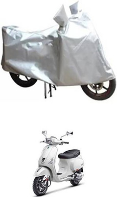 THE REAL ARV Waterproof Two Wheeler Cover for Universal For Bike(Silver)