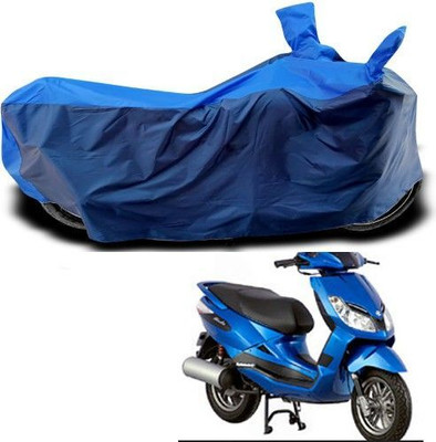 DeepShakshi AUTOMOTIVE Waterproof Two Wheeler Cover for Bajaj(Sunny, Blue)