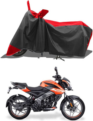 AASHTIK MART Two Wheeler Cover for Bajaj(Pulsar 125, Red)