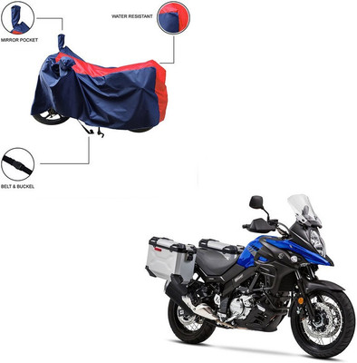 Furnish Flow Two Wheeler Cover for Suzuki(Green)