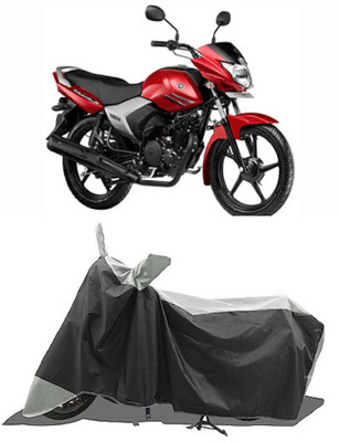 GROFATIK Two Wheeler Cover for Yamaha(Saluto RX BS6, Grey)
