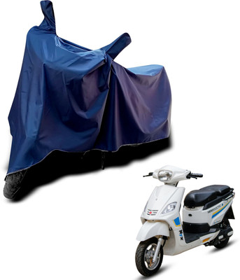 KEDIT Two Wheeler Cover for Hero(Electric NYX, Blue)