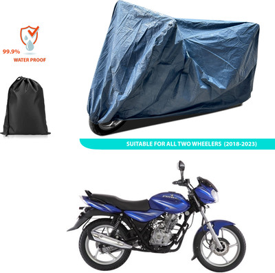 PAGORA Waterproof Two Wheeler Cover for Bajaj(Discover 125 DTS-i, Blue)