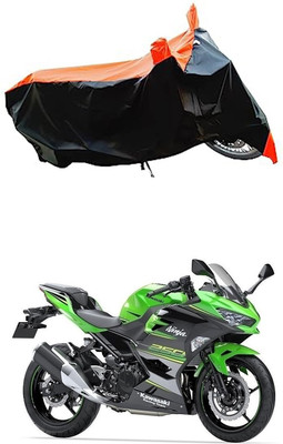 VESMEI Two Wheeler Cover for Kawasaki(Ninja 250, Orange)
