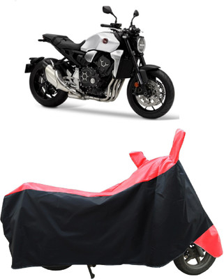 Coxtor Two Wheeler Cover for Honda(CB1000R, Red)