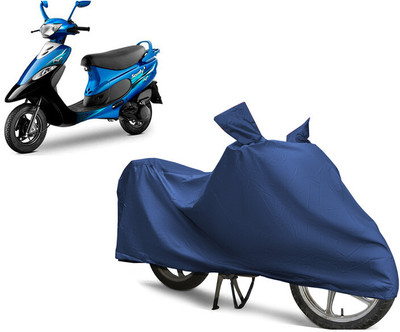 EGAL Waterproof Two Wheeler Cover for TVS(Pep Plus, Blue)
