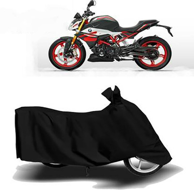 MMSSTAR Waterproof Two Wheeler Cover for BMW Motorrad(G 310 GS, Black)