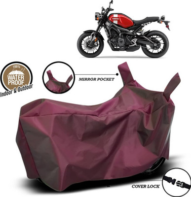 AASHTIK MART Two Wheeler Cover for Yamaha(XSR155, Maroon)