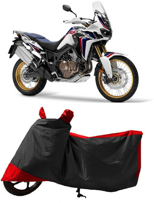 GROFATIK Two Wheeler Cover for Honda(CRF1000L Africa Twin, Red)