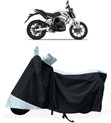 Tricway Two Wheeler Cover for Revolt(RV 400, White)