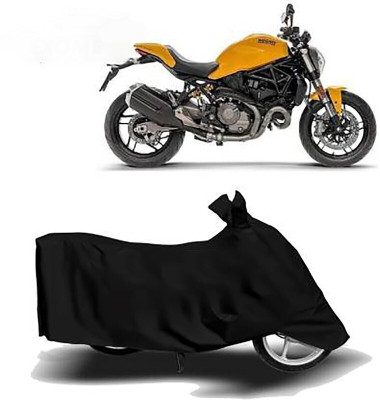 MMSSTAR Waterproof Two Wheeler Cover for Ducati(Monster 82, Black)