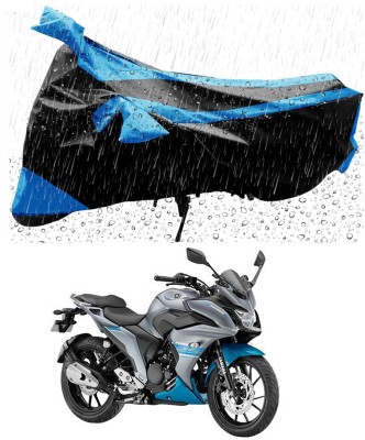 Furious3D Two Wheeler Cover for Yamaha(Fazer 25, Blue, Black)