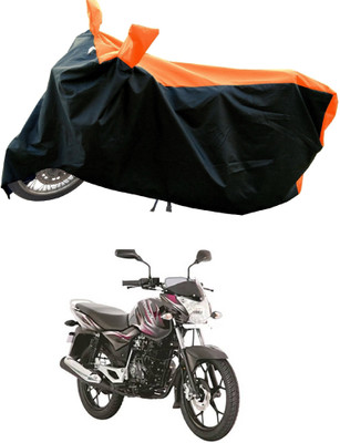 MWBB Waterproof Two Wheeler Cover for Bajaj(Discover 150 s, Orange)