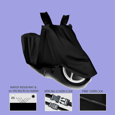 Lakshmina Enterprises Waterproof Two Wheeler Cover for Bajaj(Pulsar 180F BS6, Black)