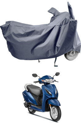 Amexride Two Wheeler Cover for Honda(Activa 6G, Grey)