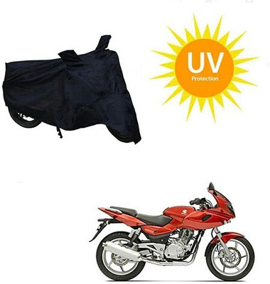 MMSSTAR Waterproof Two Wheeler Cover for Bajaj(Pulsar 220 DTS-i, Black)