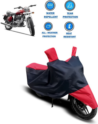 CODOKI Waterproof Two Wheeler Cover for Royal Enfield(Electra, Red)