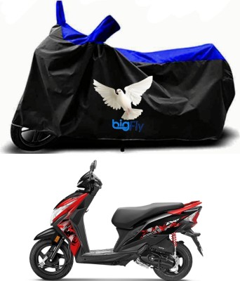 BigFly Two Wheeler Cover for Honda(Dio, Blue)