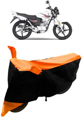 NEXTON Waterproof Two Wheeler Cover for Yamaha(Libero, Orange, Black)