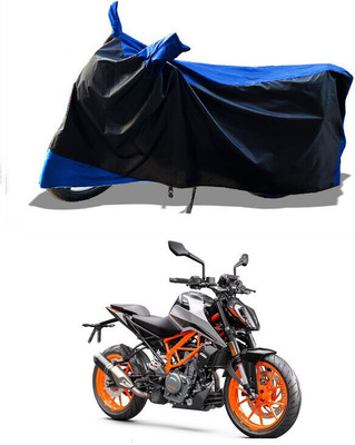 DeepShakshi AUTOMOTIVE Waterproof Two Wheeler Cover for KTM(390 Duke, Blue)