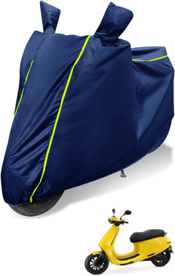 Auto Hub Waterproof Two Wheeler Cover for Ola(Electric, Blue)