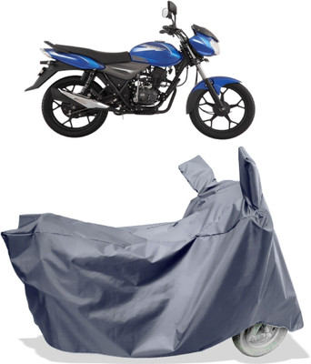 Amexride Two Wheeler Cover for Bajaj(Discover 110, Grey)