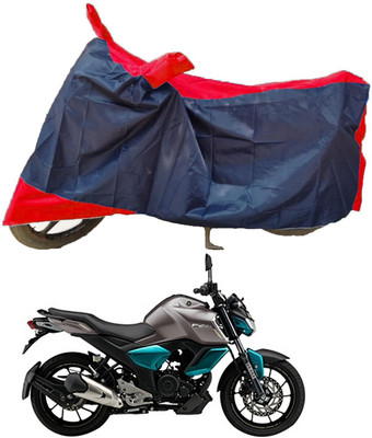 Mdstar Waterproof Two Wheeler Cover for Yamaha(FZ S V3, Red, Blue)