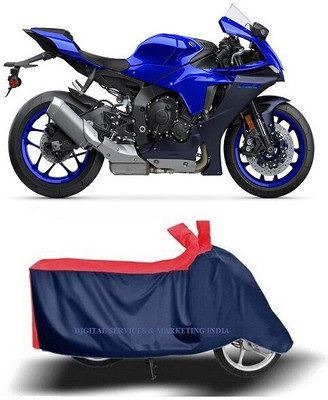 DeepShakshi AUTOMOTIVE Waterproof Two Wheeler Cover for Yamaha(YZF, Blue)