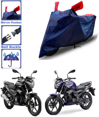 smwzxyu Waterproof Two Wheeler Cover for TVS(Raider, Beige, Red)
