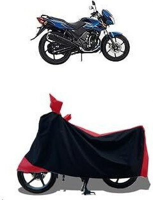 KEDIT Two Wheeler Cover for TVS(Flame SR125, Red)