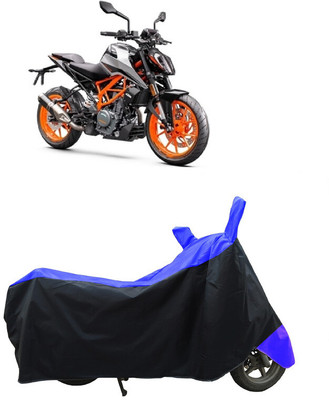 Coxtor Waterproof Two Wheeler Cover for KTM(390 Duke, Blue)