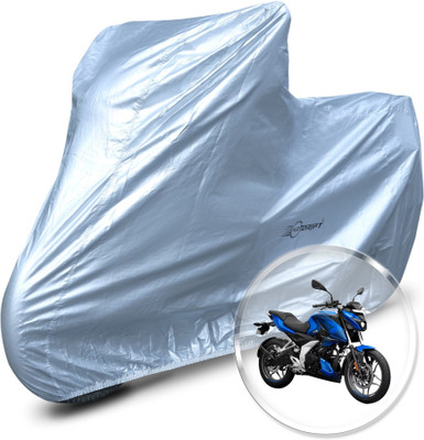 Neodrift Two Wheeler Cover for Bajaj(Pulsar N160, Silver)