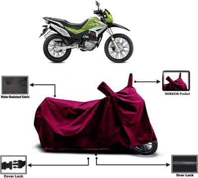 KEDIT Two Wheeler Cover for Hero(Impulse, Maroon)