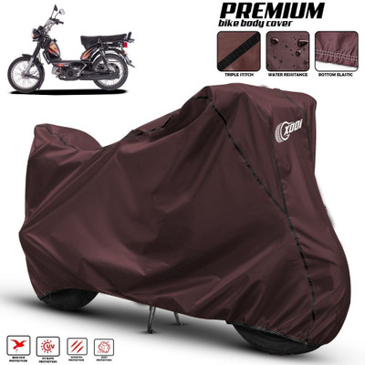 xodi Waterproof Two Wheeler Cover for TVS(XL 100 Heavy Duty BS6, Maroon, Black)