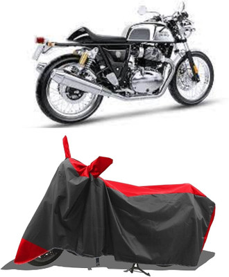 SPECTUS Two Wheeler Cover for Royal Enfield(Continental GT 650, Red)