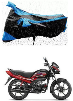 RONISH Waterproof Two Wheeler Cover for Hero(Passion Pro, Blue)