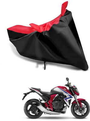 KEDIT Two Wheeler Cover for Honda(CB1000R, Red, Black)