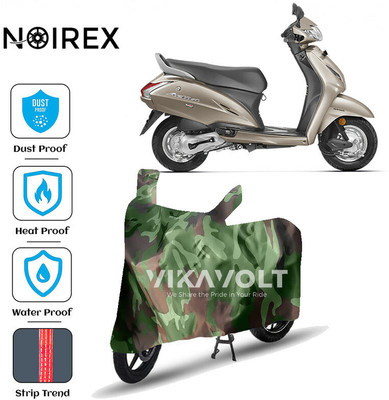 NOIREX Waterproof Two Wheeler Cover for Honda(Activa 4G, Green)
